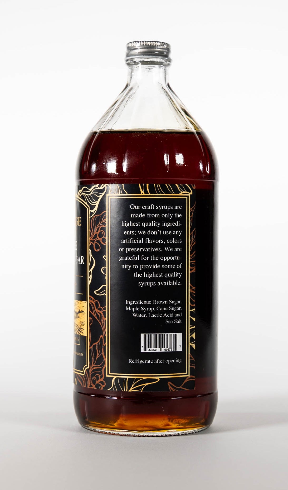 32oz Maple Brown Sugar Syrup