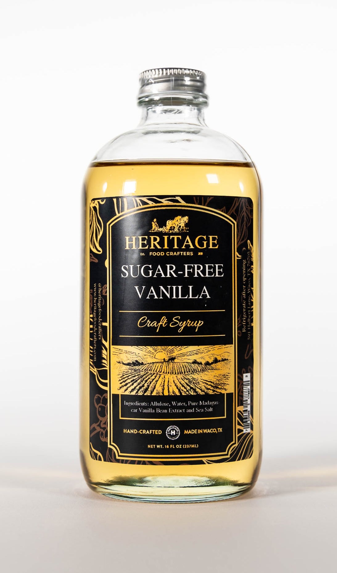 16oz Sugar-Free Vanilla Syrup