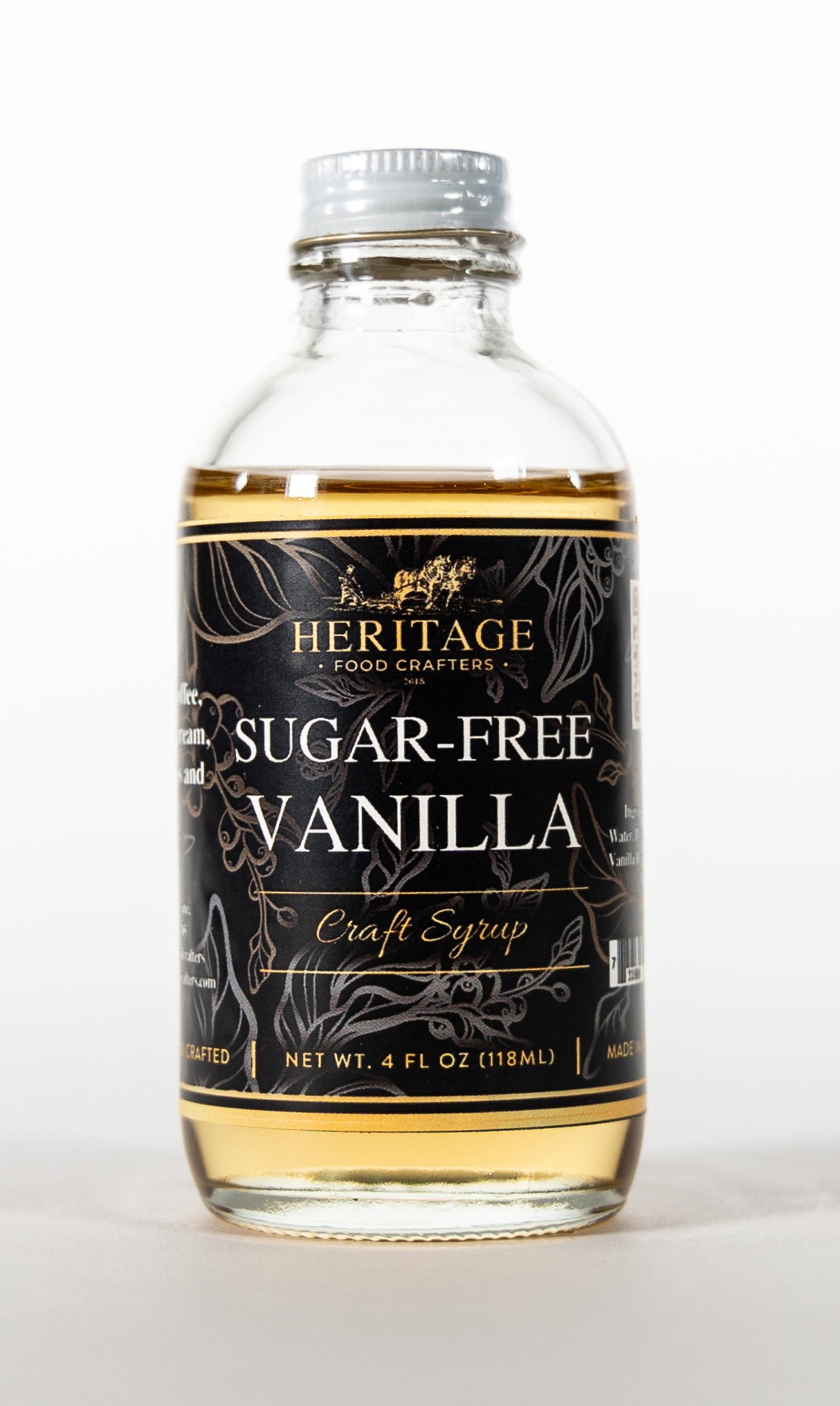 4oz Sugar-Free Vanilla Syrup