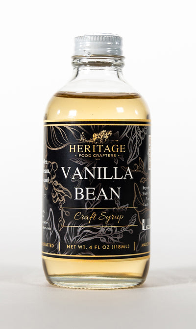 4oz Vanilla Bean Syrup