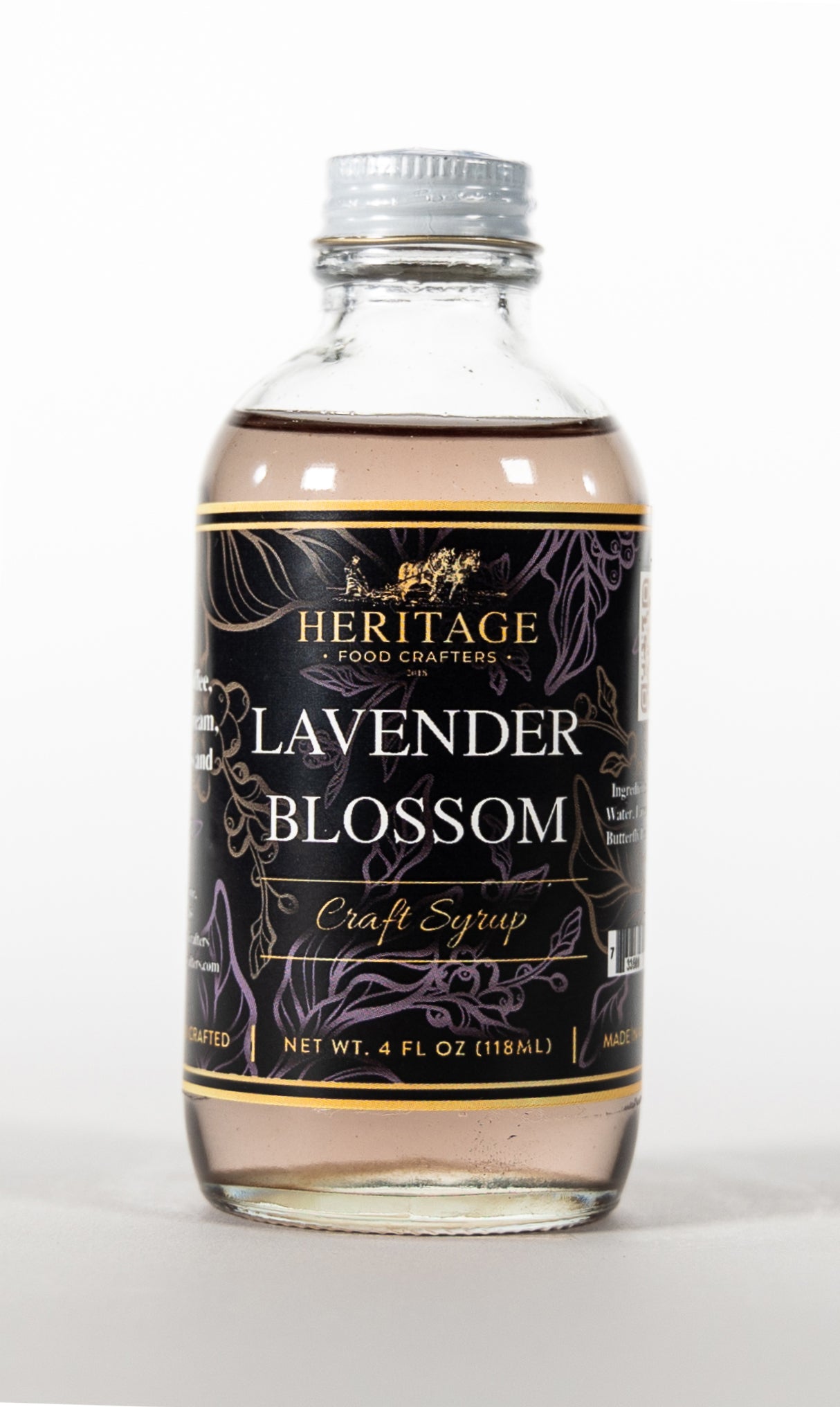 4oz Lavender Blossom Syrup