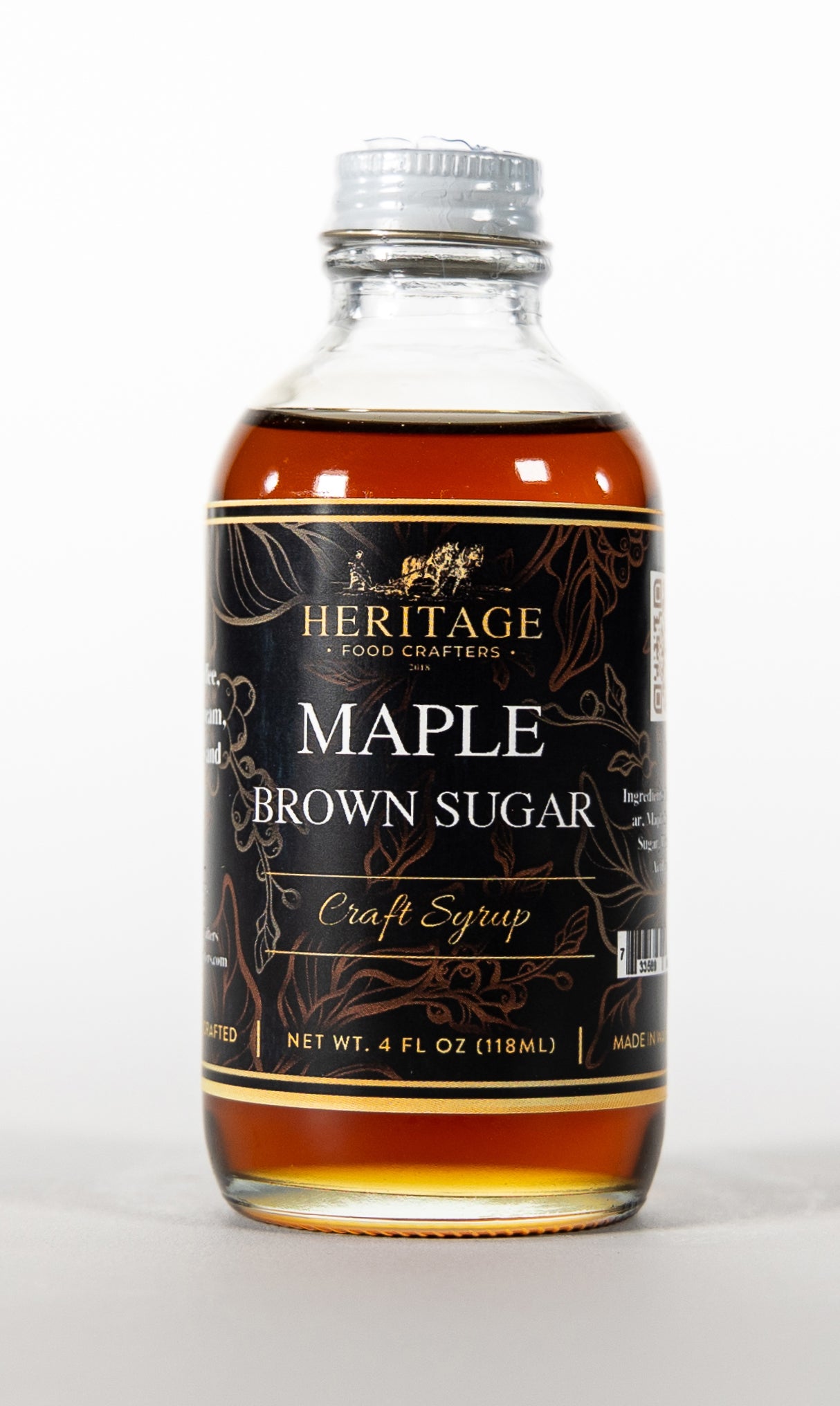 4oz Maple Brown Sugar Syrup